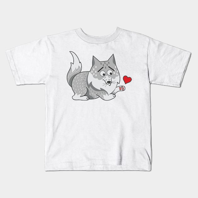 Kisses Kids T-Shirt by beesants